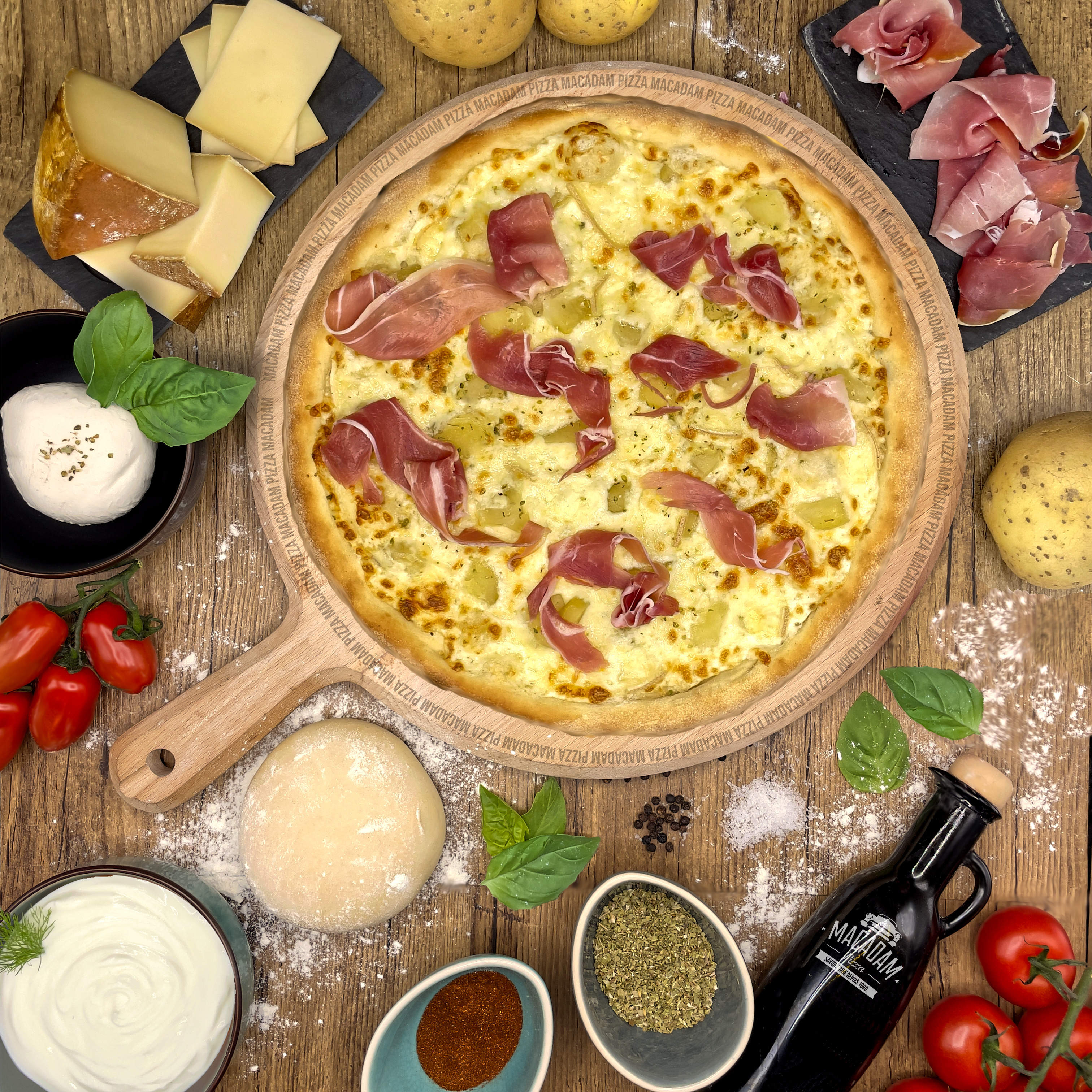 Logo de la pizzeria